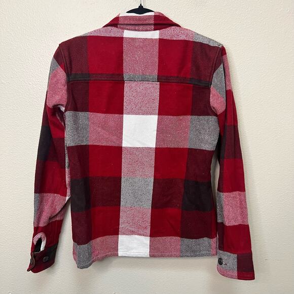 Cabela's Red Plaid Shacket Size S - Picture 4 of 5